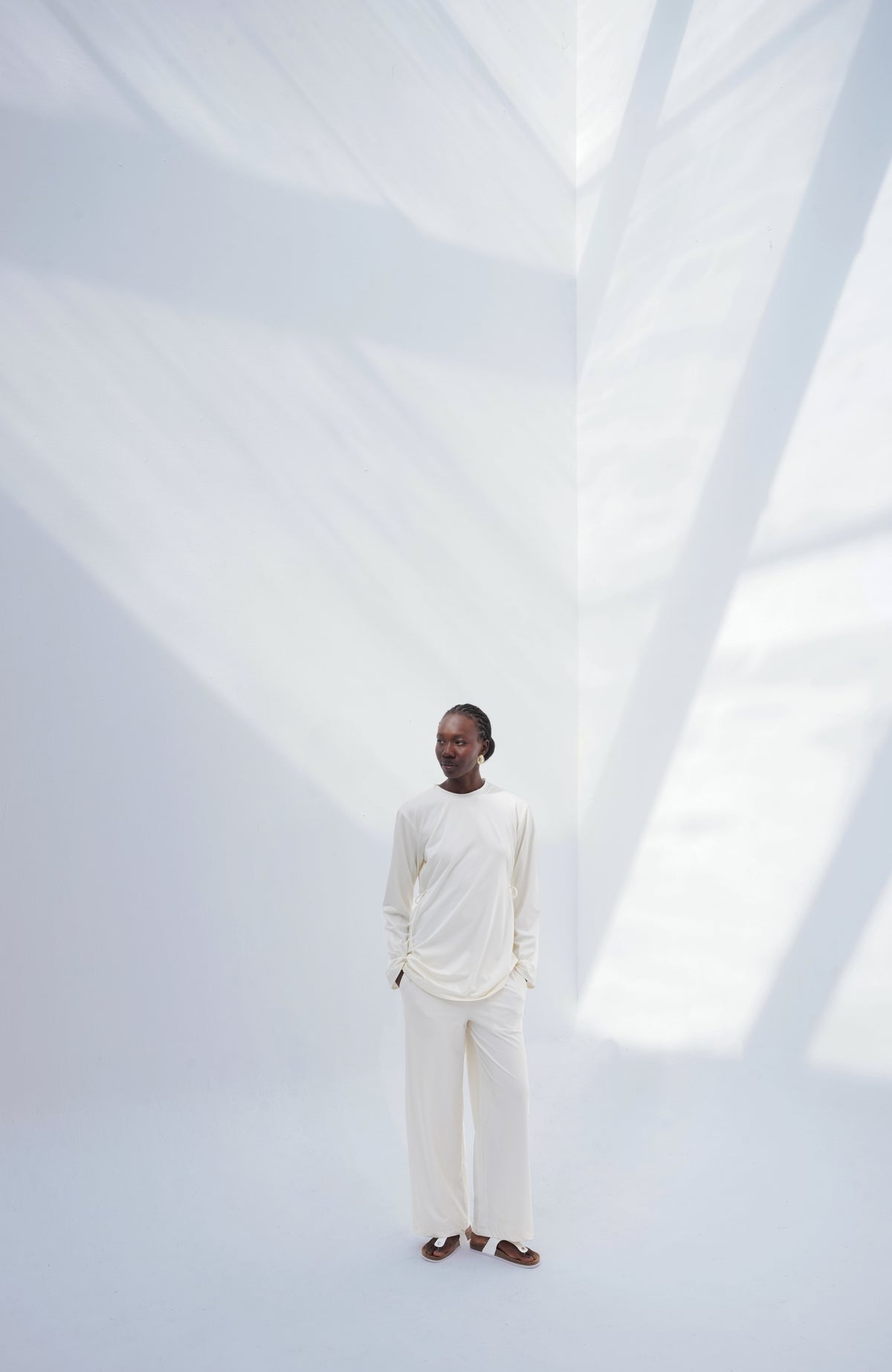 The Tie Burkini Ivory