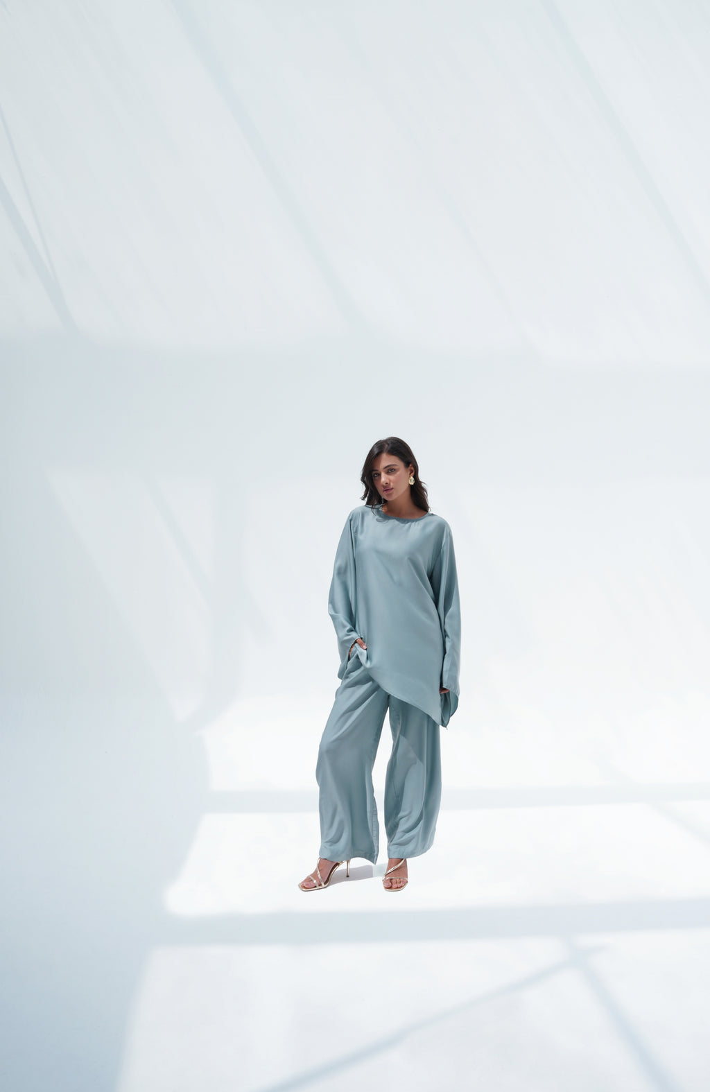 Pantalon signature | Velours satiné de qualité supérieure