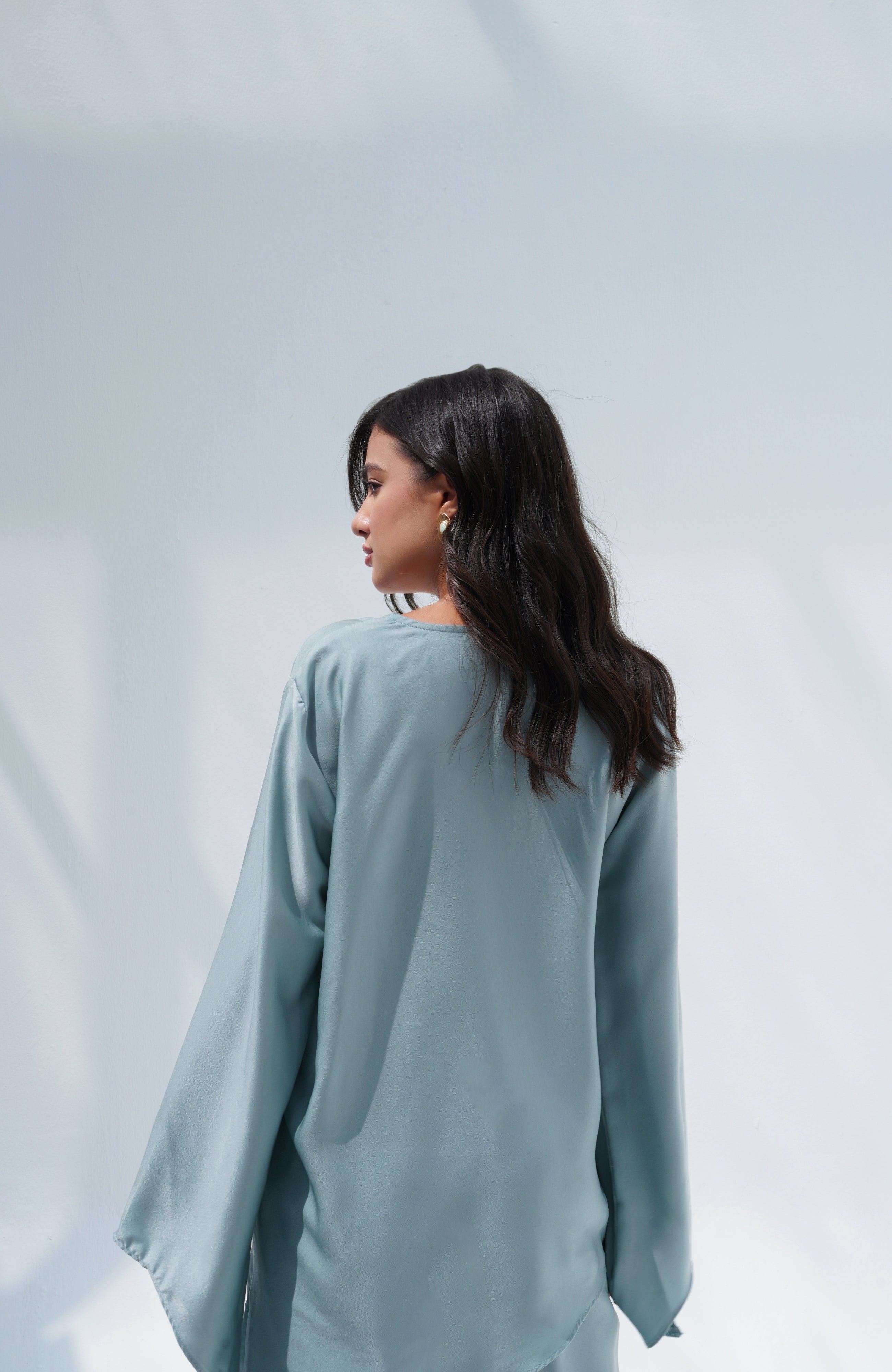 Pantalon signature | Velours satiné de qualité supérieure
