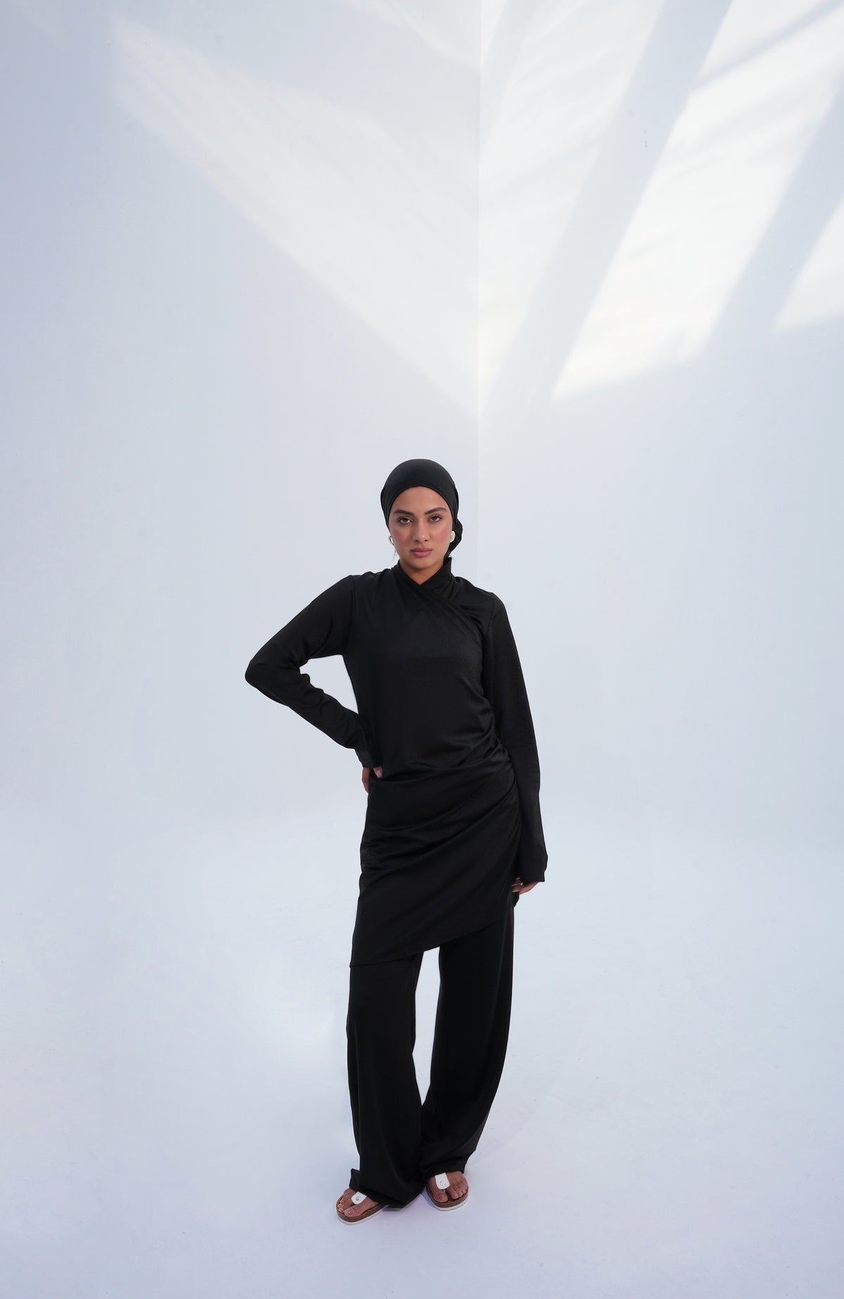 Drape Burkini Black