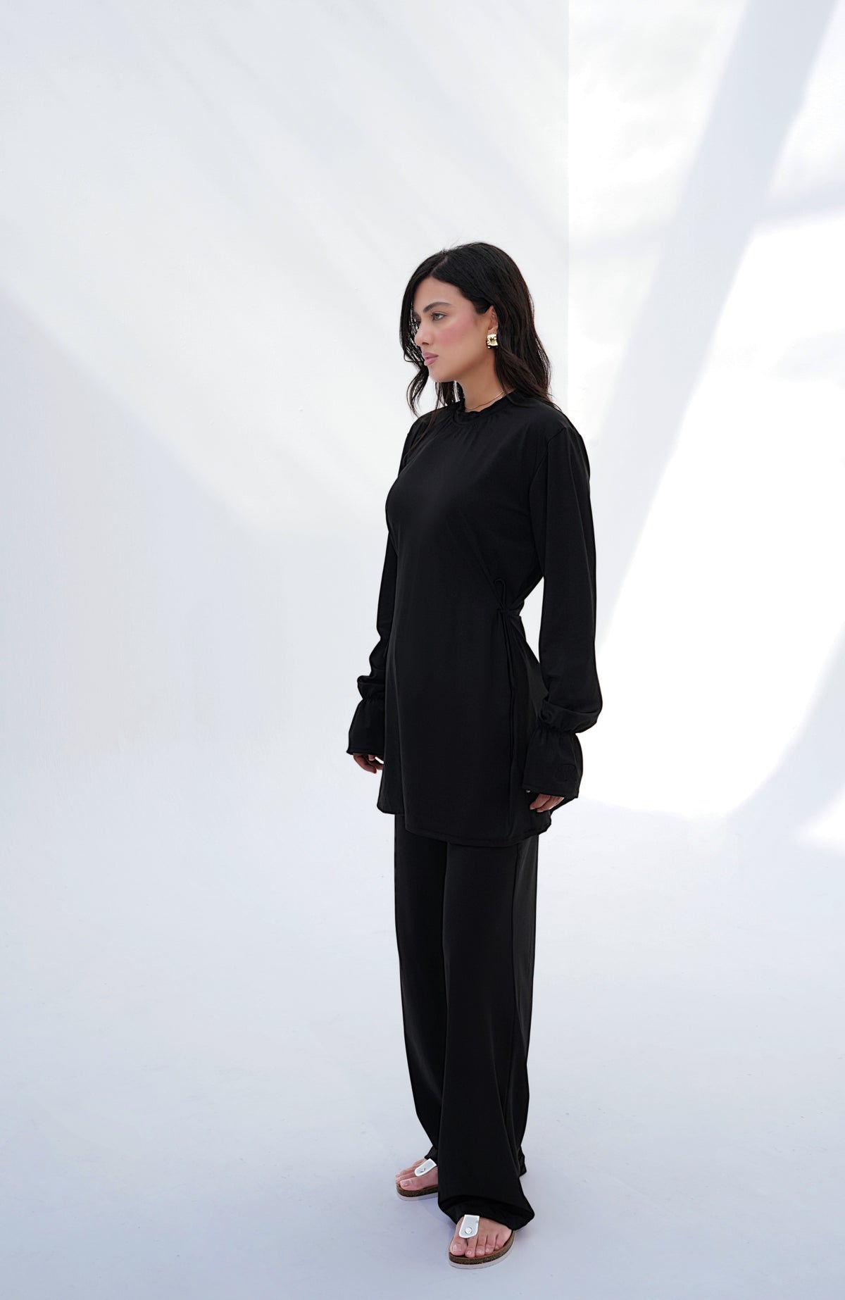 البوركيني ذو الرباط Black