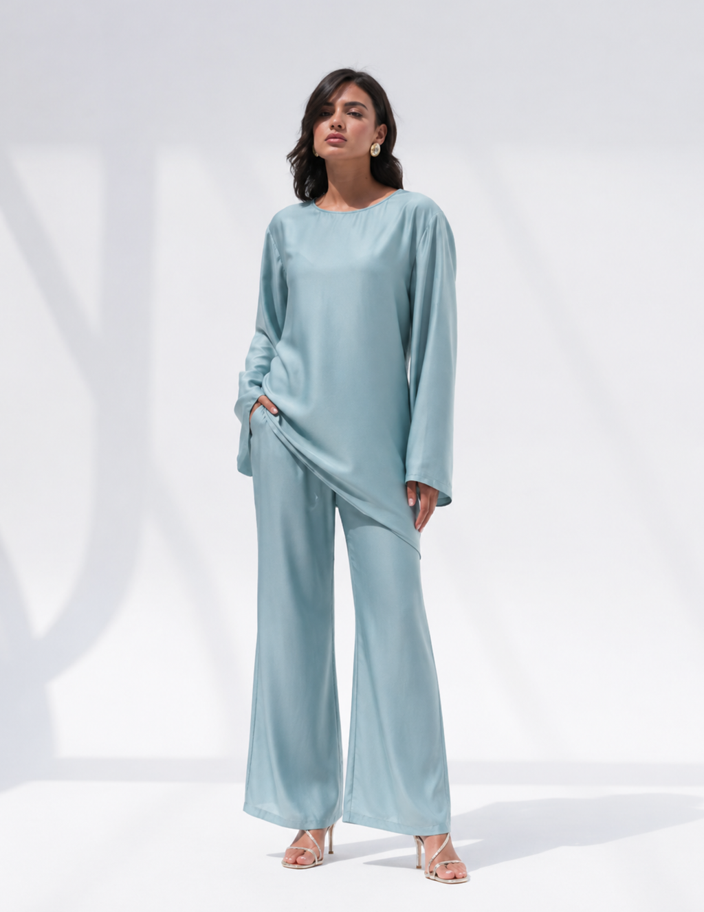 The Flow Liquid | Satin Shirt