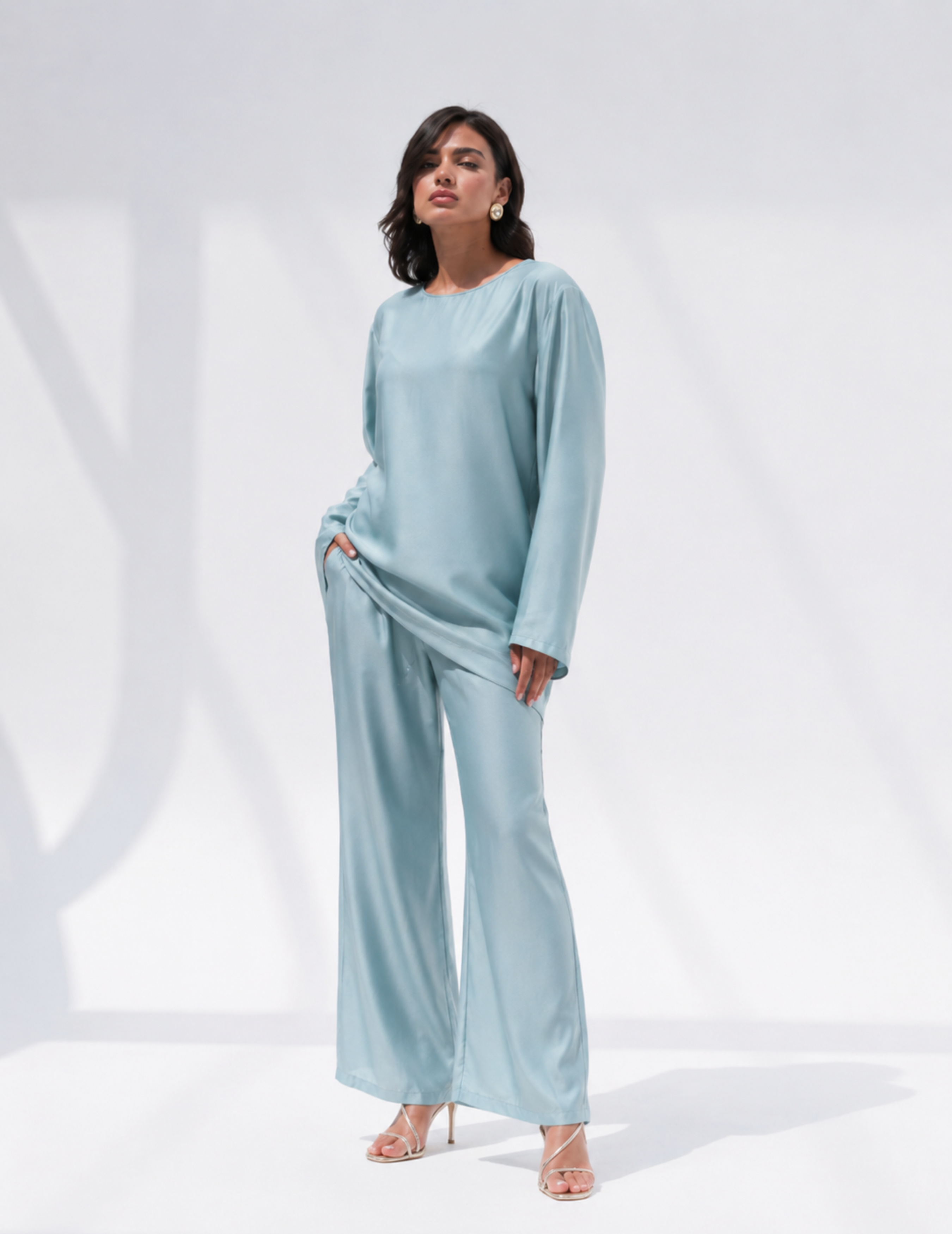 The Flow Liquid | Satin Shirt