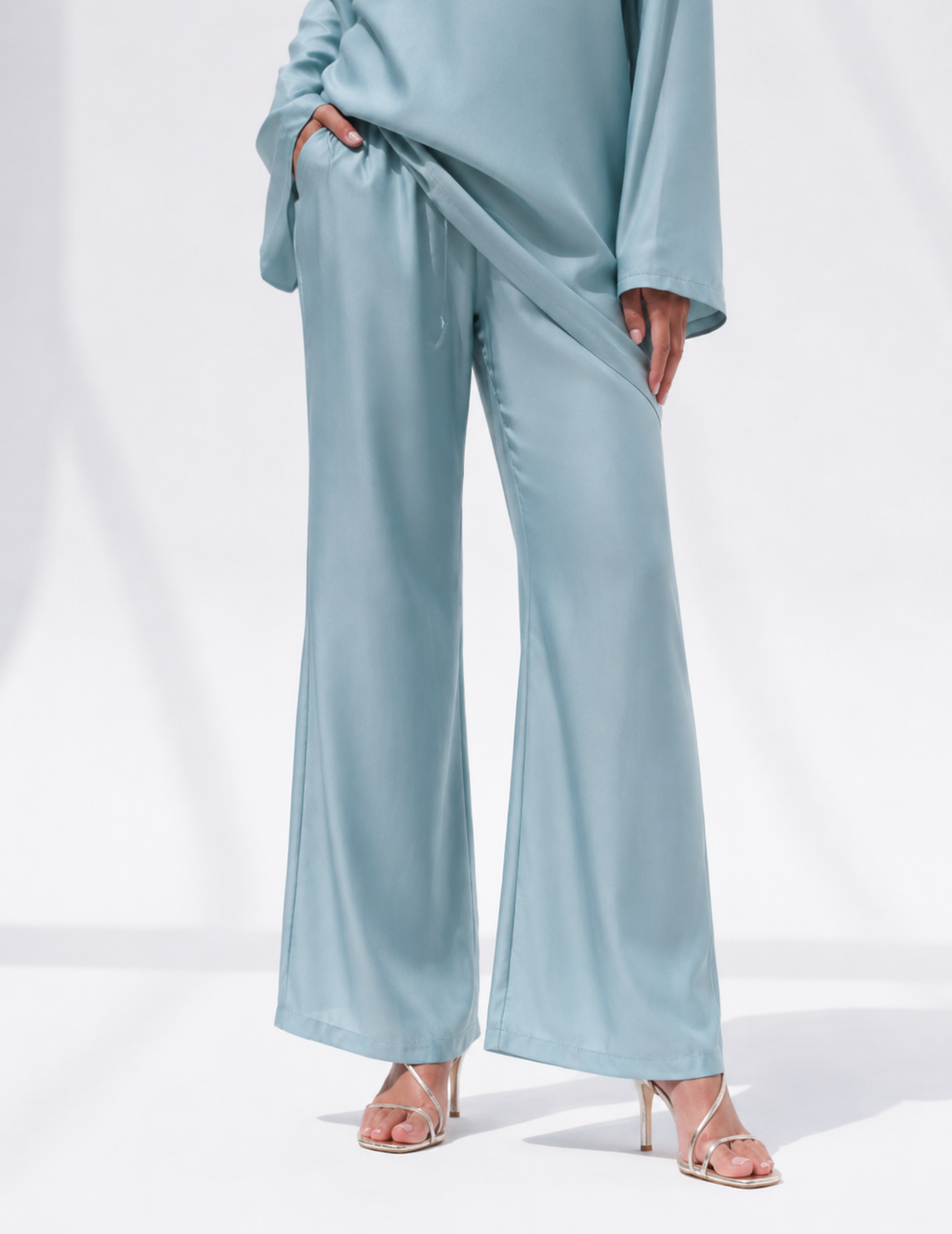 The Flow Liquid | Satin Pants