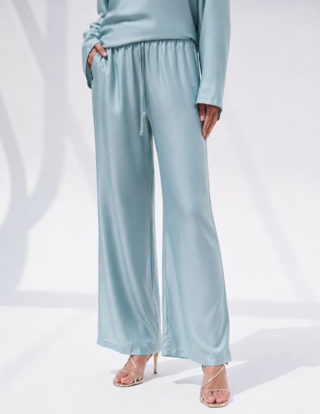 The Flow Liquid | Satin Pants