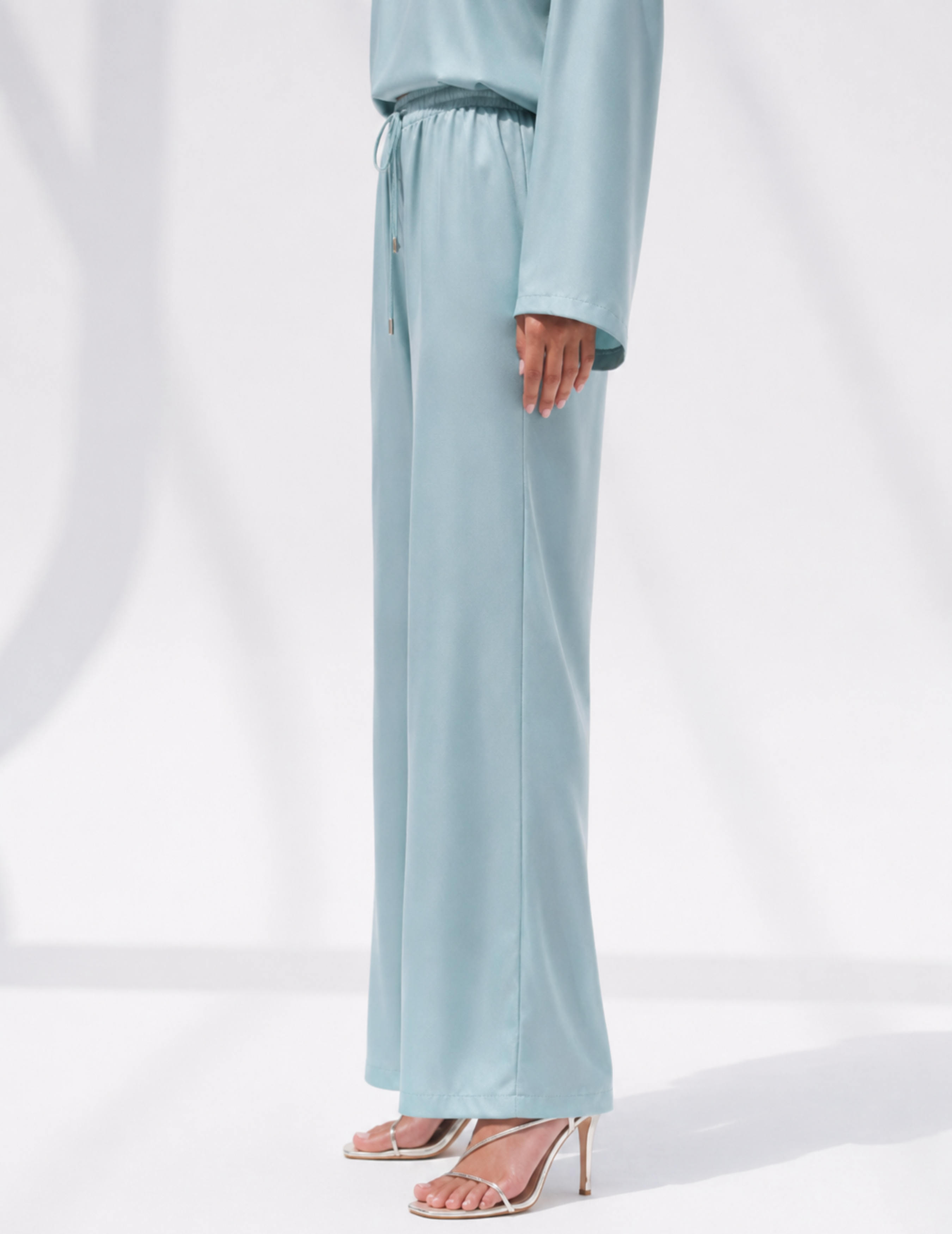 The Flow Liquid | Satin Pants