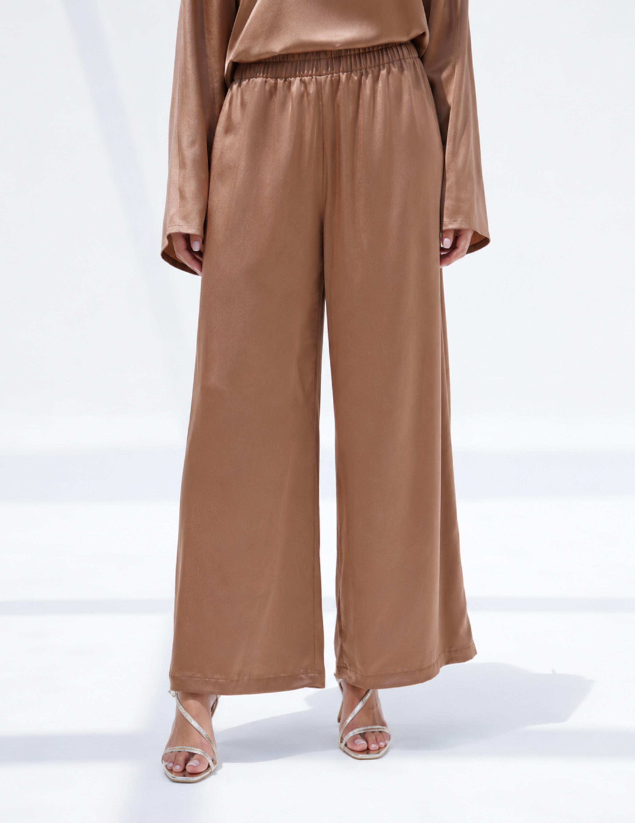 The Flow Liquid | Satin Pants