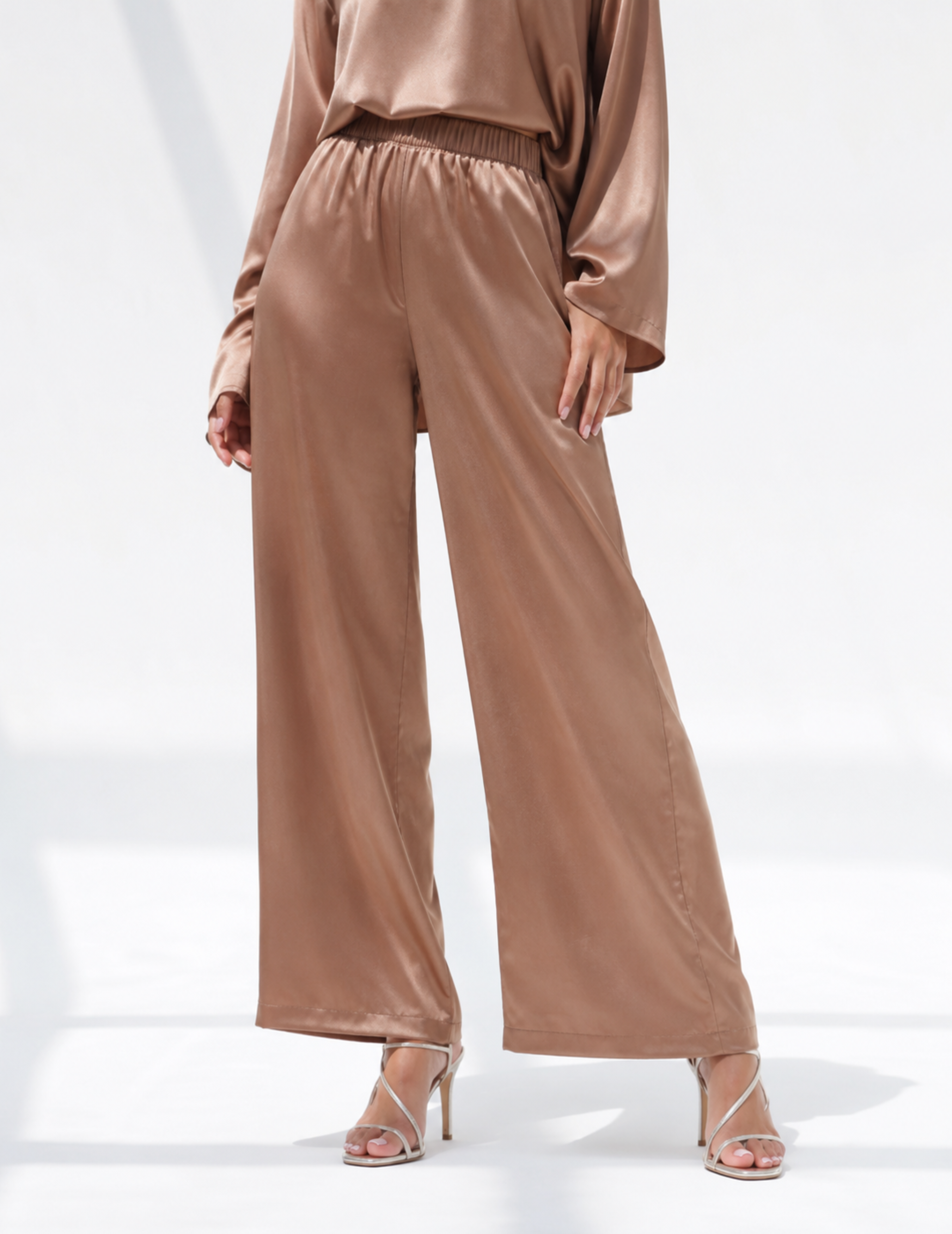 The Flow Liquid | Satin Pants
