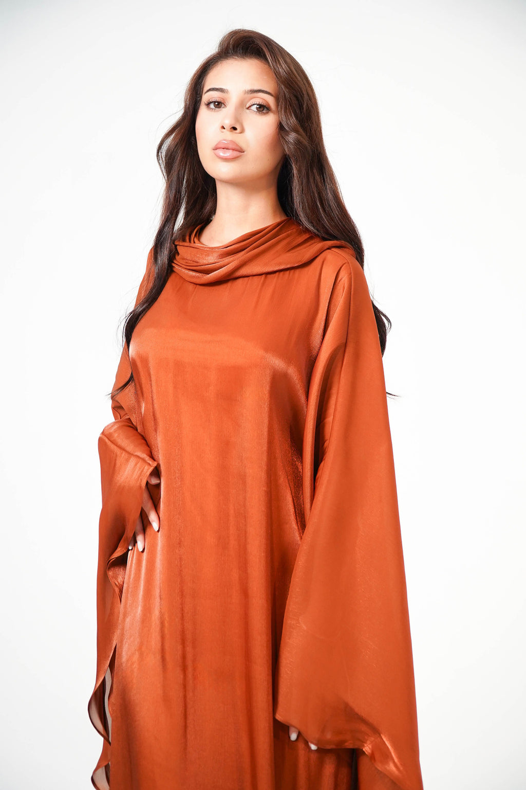 Shams | Terracotta Iftar Dress