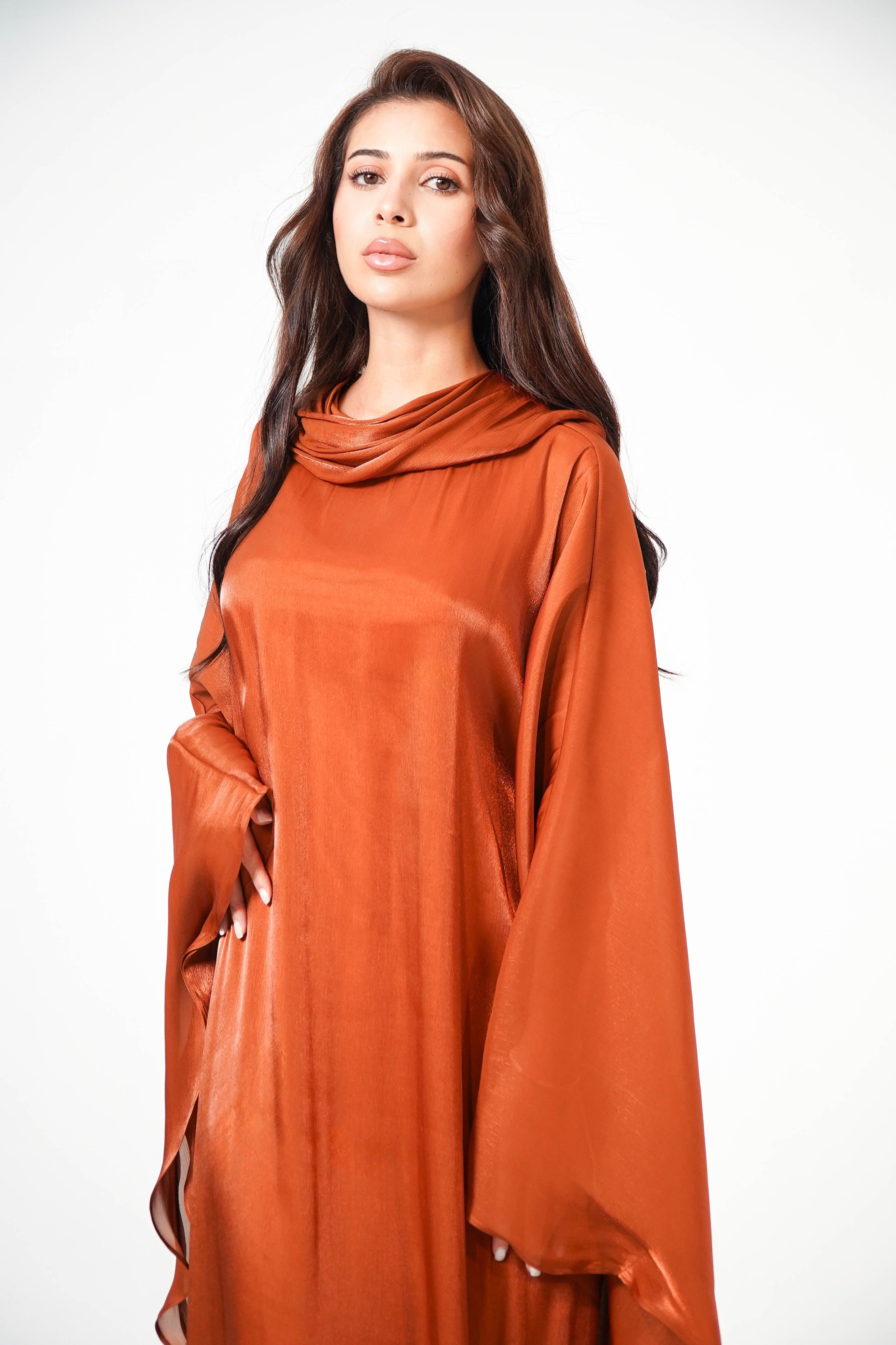 Shams | Terracotta Iftar Dress